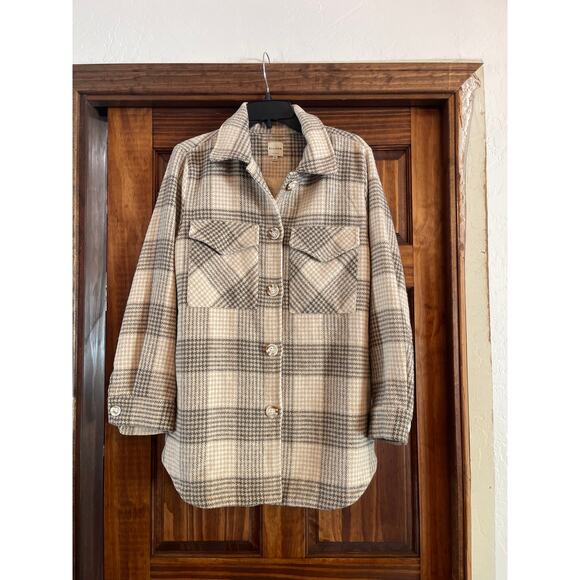 Ellison flannel jacket large - Picture 1 of 6